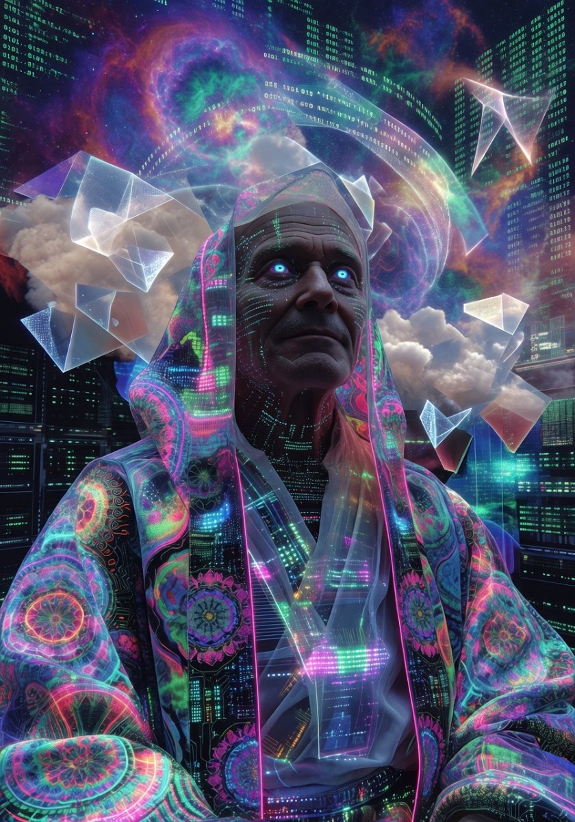 infinitemike87 The cyber Guru, portrait photography, crisp details, vibrant colo 02c71d00-4fe4-421e-8a58-7dbc410e0aaa