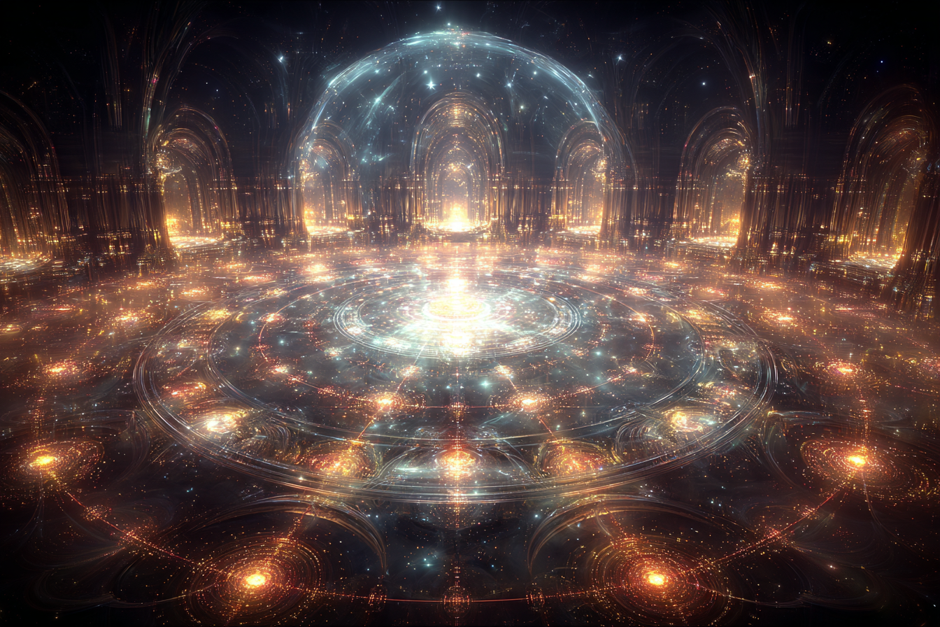 quietlight 3D fractal world and architecture hyperrealistic o 407b90ff-715b-4472-87dc-7fb15f07bee1 1