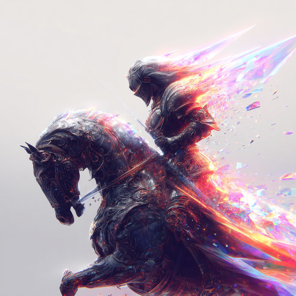 quietlight headless rider with intricate patterns armour glow cf560936-5018-46e3-b9f3-b9362caed794 3