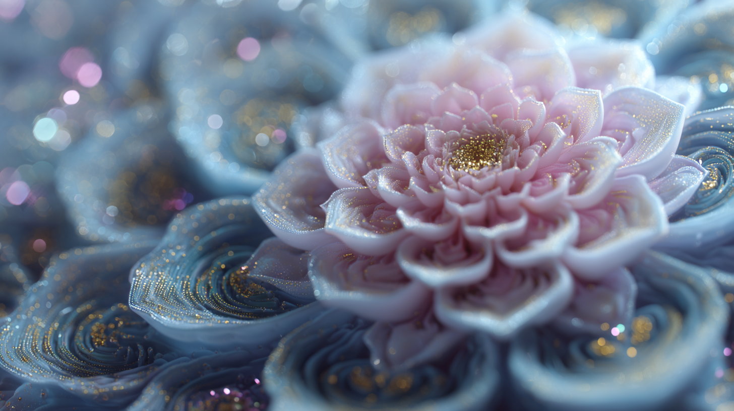 quietlight sacred mandala intricately floral soft 3D octane r 0c4368b9-2607-4676-92c3-52f877e94398 3