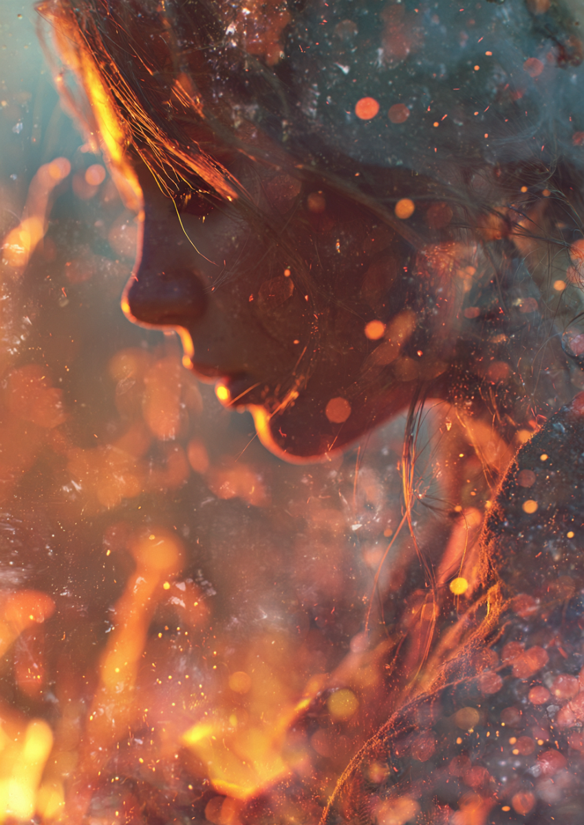 u1127339427 A burning photograph where memories of friends an 1a1da93b-b61b-4926-8a90-138c89178dc8 2