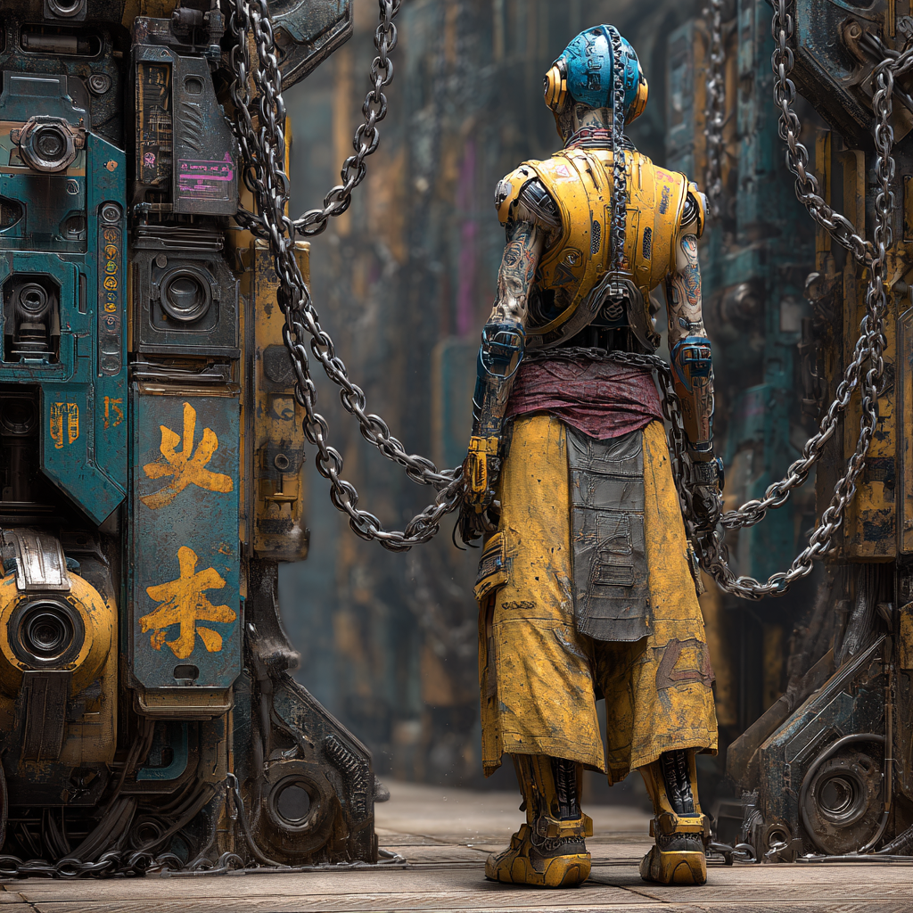 u1127339427 Enclosed in cyber chains epic dystopian biopunk d c87a155d-d097-454a-a90c-d0e608996ad1 3