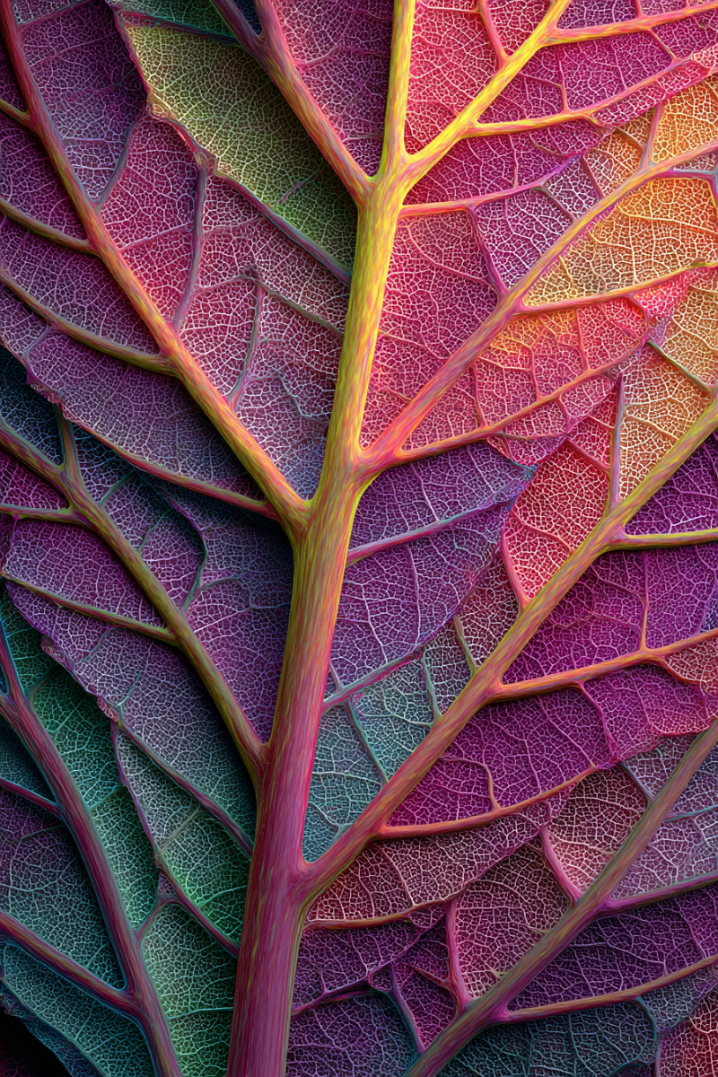u1127339427 Extreme detail view of leaf structure photorealis 4b3b6ebb-3987-4f99-a6bd-e500c4682b52 2