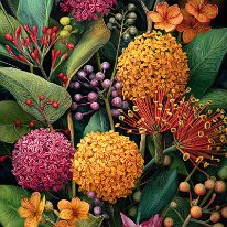 Botanical art 3  Botanical painting, vibrant colors --ar 2:3 --v 7 Job ID: a3b8a17f-f7fd-489d-bd9c-6fa26a0792da