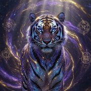 infinitemike87 Mystical Tiger, spiritual guardian of soul mysteries, hyperrealis 7488ce6c-9f00-4195-a445-af3d9fbd5520