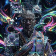 infinitemike87 The cyber Guru, portrait photography, crisp details, vibrant colo 4e897ef5-4876-4b16-956f-168656b34092