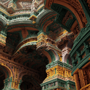 quietlight 3D fractal world architecture entwined with intric 92785a05-d7b4-4bef-82a9-dfc96dee08c0 0