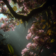 quietlight Radiant Tree of life blooming rainforest nighttime 47774d04-8418-447e-b3ea-c73c1b2231da 0