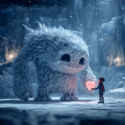 quietlight the Ice Golem who found love fantasy cute epic cin aed350fe-c946-4247-a800-227e8a212676 1