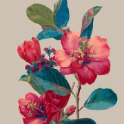 u1127339427 Botanical art graphic design elegant vibe vibrant 407141a3-0971-441e-82e4-2b15fb2fd728 2