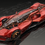 u1127339427 Hypersonic drive Ferarri F95 concept car of the f ea023986-ed55-4d80-ae13-ec8d0cf137dd 3