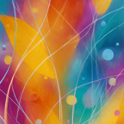 u1127339427 Soft abstract lines and spots bright vibrant colo 7625caab-e42d-4ee9-868b-494d552af10e 2