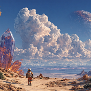 u1127339427 astronaut kid exiting his spaceship prepared to e 35b5710f-8fcd-4f88-b938-092dff8bc939 0