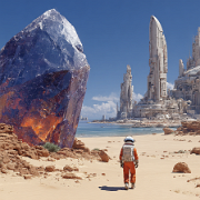 u1127339427 astronaut kid exiting his spaceship prepared to e 35b5710f-8fcd-4f88-b938-092dff8bc939 1